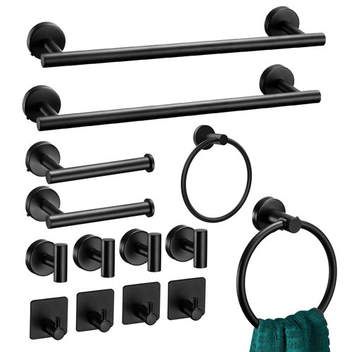DORNBERG 14 Piece Bathroom Hardware Set Wayfair
